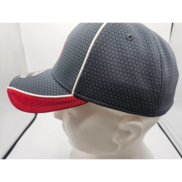 New Era 39 Thirty Mens Baseball Cap Small-medium Nwt Gray Red - Picture 3 of 7